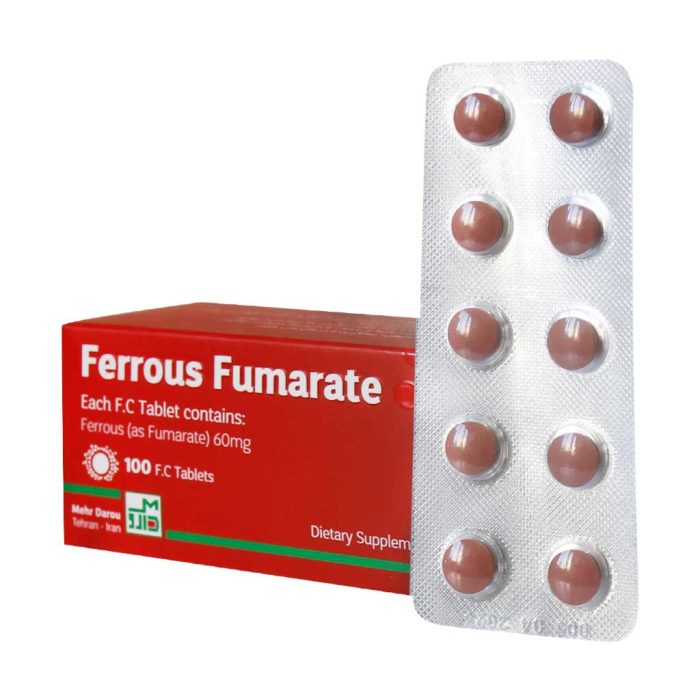 Mehr Darou Ferrous Fumarate F.C Tablets