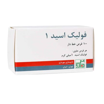 Mehr Darou Folic Acid 1 mg 100 Scored Tablets