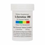 Minoo L Carnitine 250 Mg 50 Scored Tabs