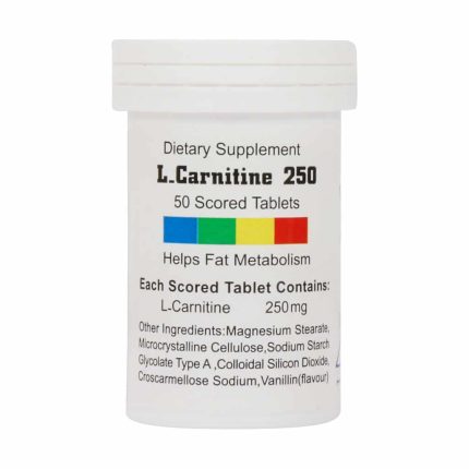 Minoo L Carnitine 250 Mg 50 Scored Tabs