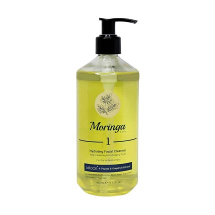 Moringa Emo 1 hydrating Facial Cleanser For Oily to Normal Skin 400 ml