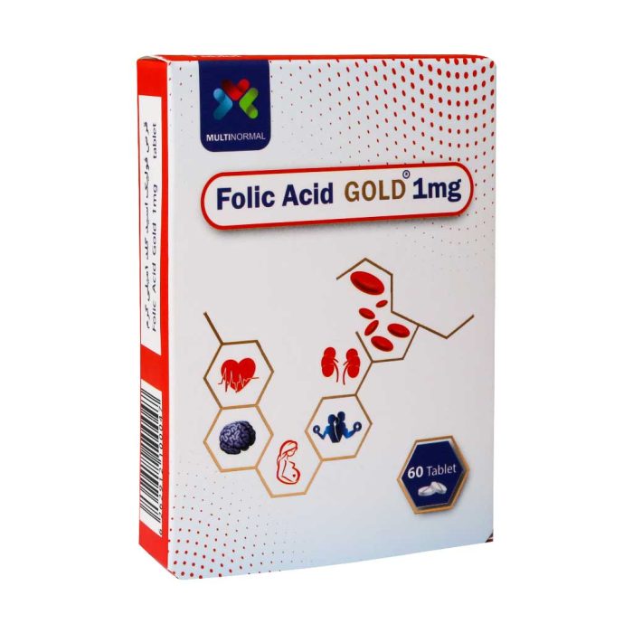 Multi Normal Folic Acid Gold 1 mg 60 Tabs