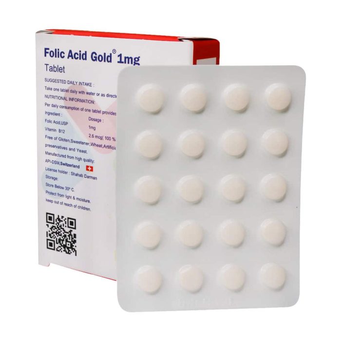 Multi Normal Folic Acid Gold 1 mg Tabs