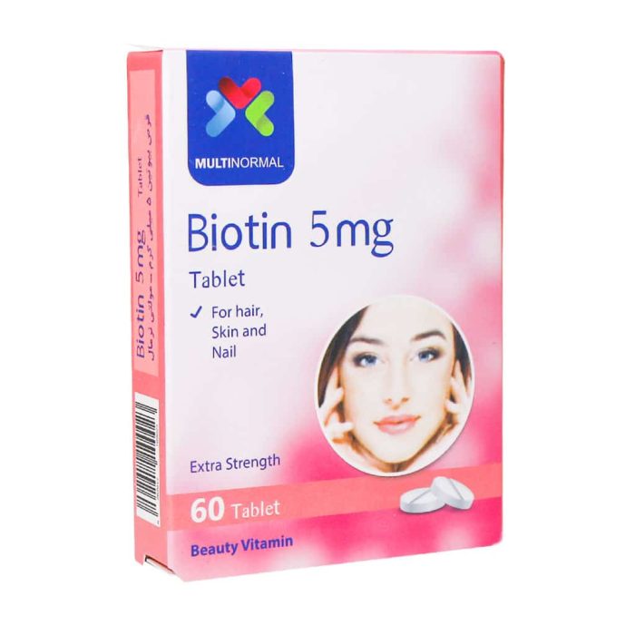 Multi normal biotin 5 mg 60 tab