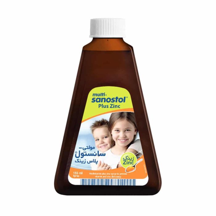 Multi sanostol plus zinc syrup 155 ml