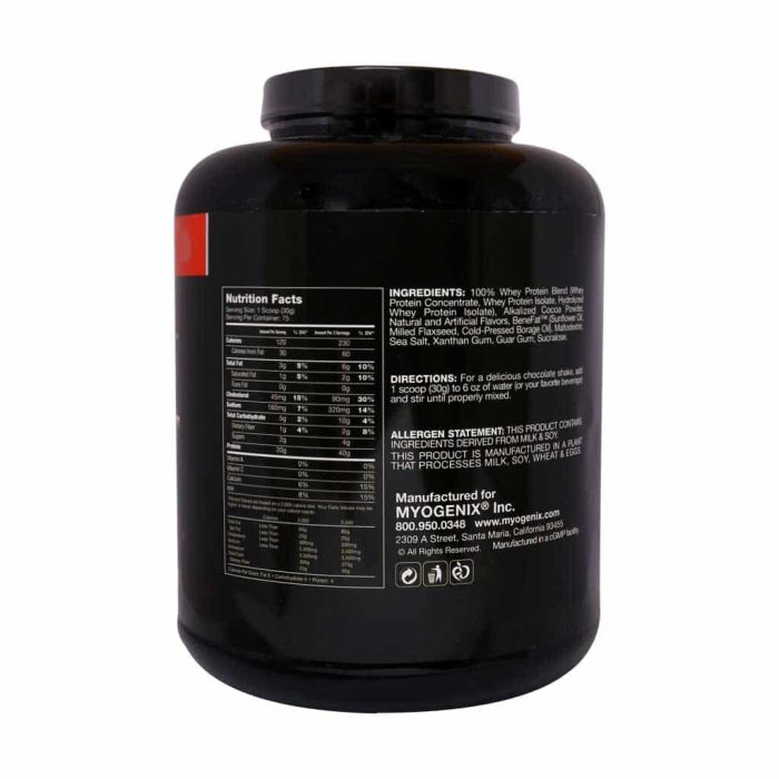 Myogenix Myolean 100 Protein Whey 2268