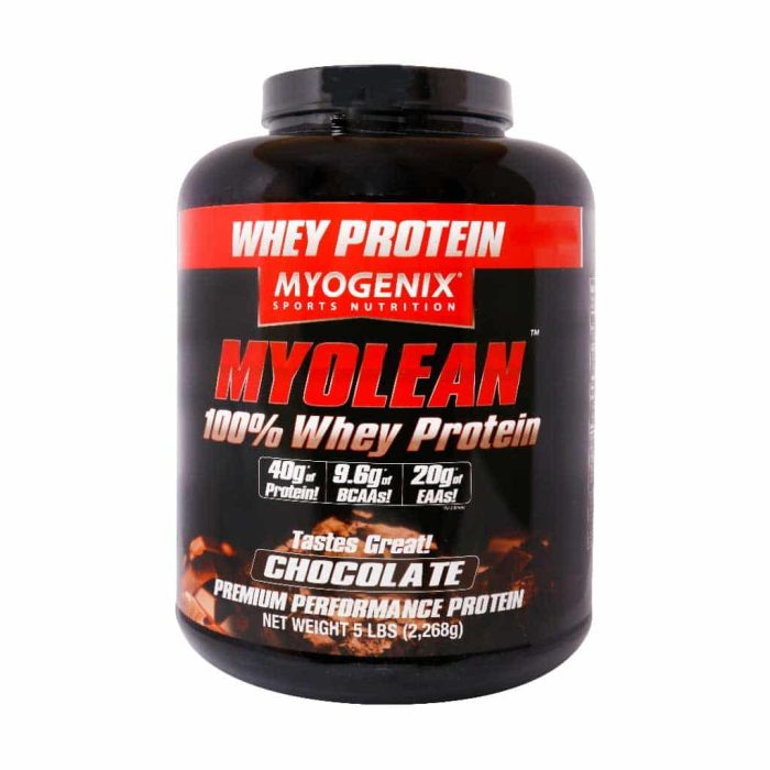 Myogenix Myolean 100 Protein Whey 2268 g