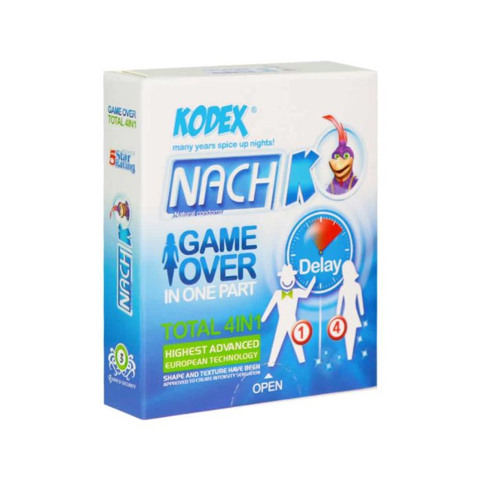 Nach Kodex Total 4 In 1 Model Game Over Condoms 4 Pcs