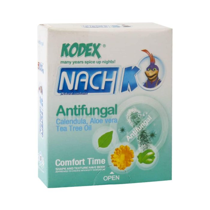 Nachkodex Antifungal Condoms 3 Pcs