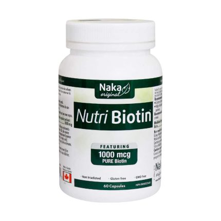 Naka Nutri Biotin 1000 Mcg 60 Caps 1