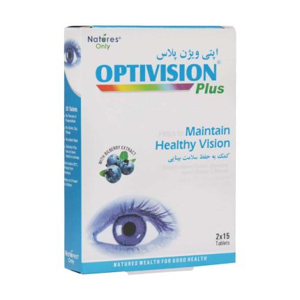 Natures Only Optivision Plus 30 Tabs