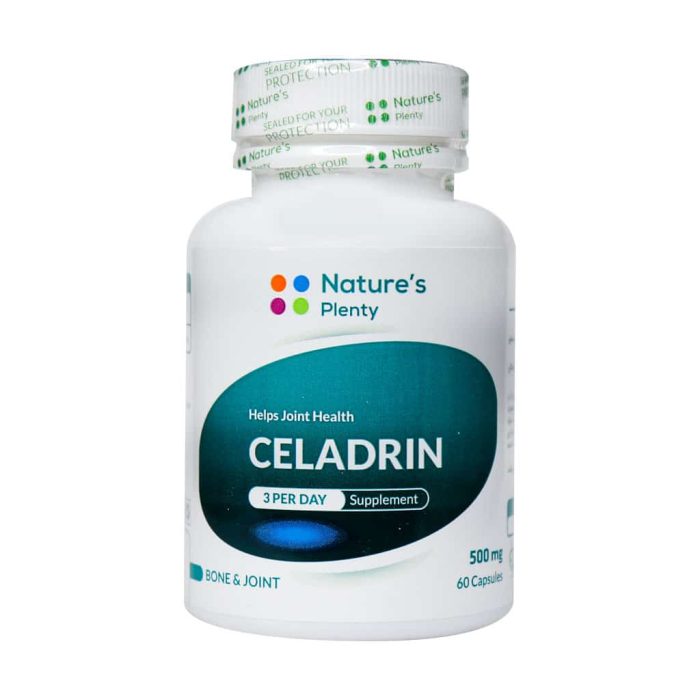 Natures Plenty Celadrin Capsules 60