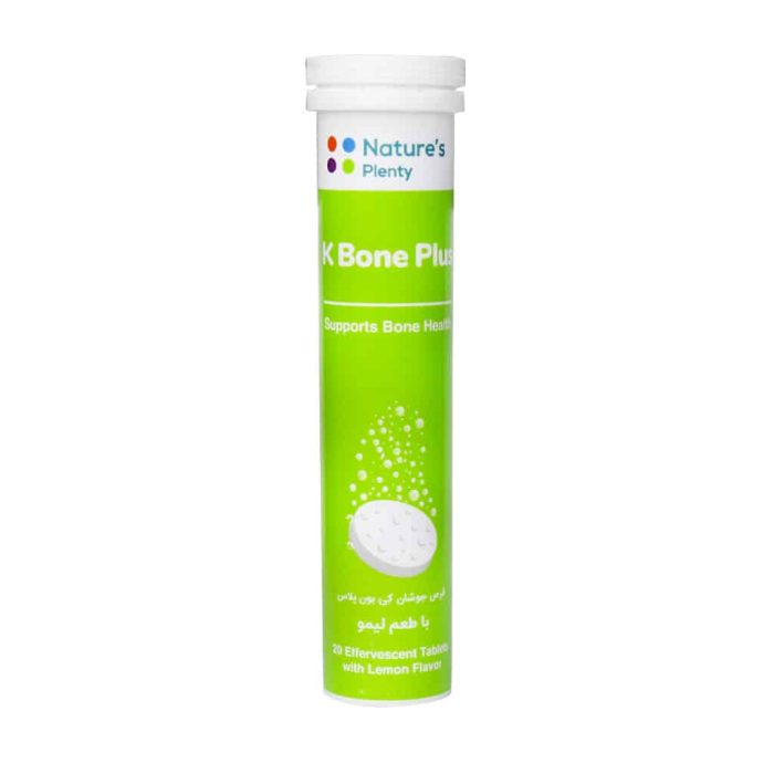 Natures Plenty K Bone Plus 20 Effervescent Tabs