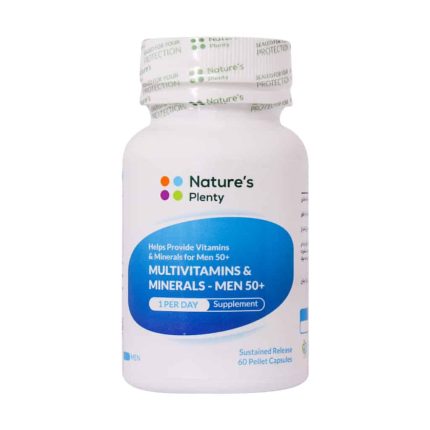 Natures Plenty Multivitamins And Minerals Mens Up 50 years 60 Caps 1