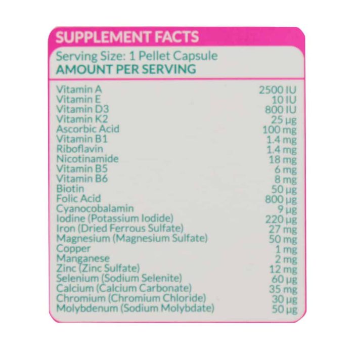 Natures Plenty Prenatal Multivitamin And Mineral 1