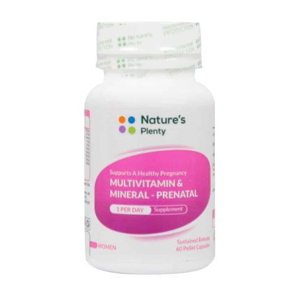 Natures Plenty Prenatal Multivitamin And Mineral 60 Capsules 1