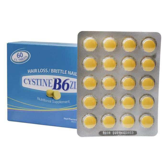 Neal Pharmed Cystine B6 Zinc