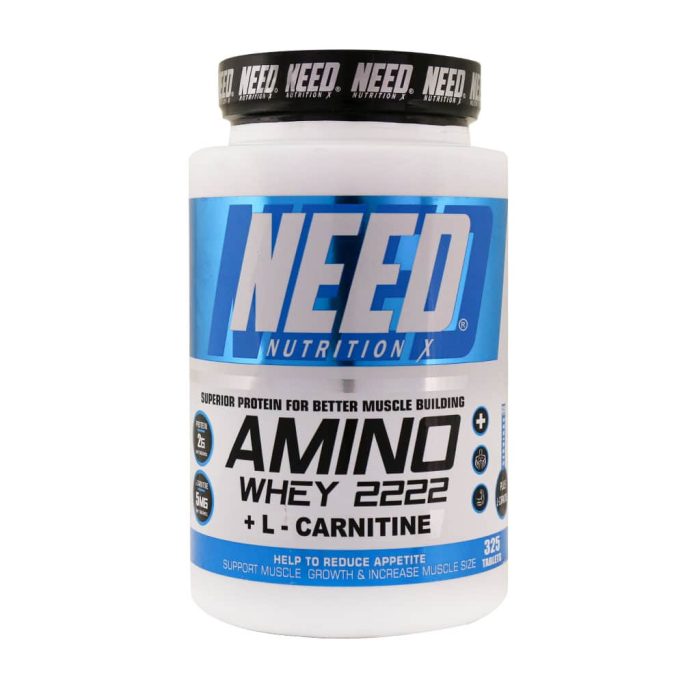 Need Nutrition Amino Whey 2222 And L Carnitine