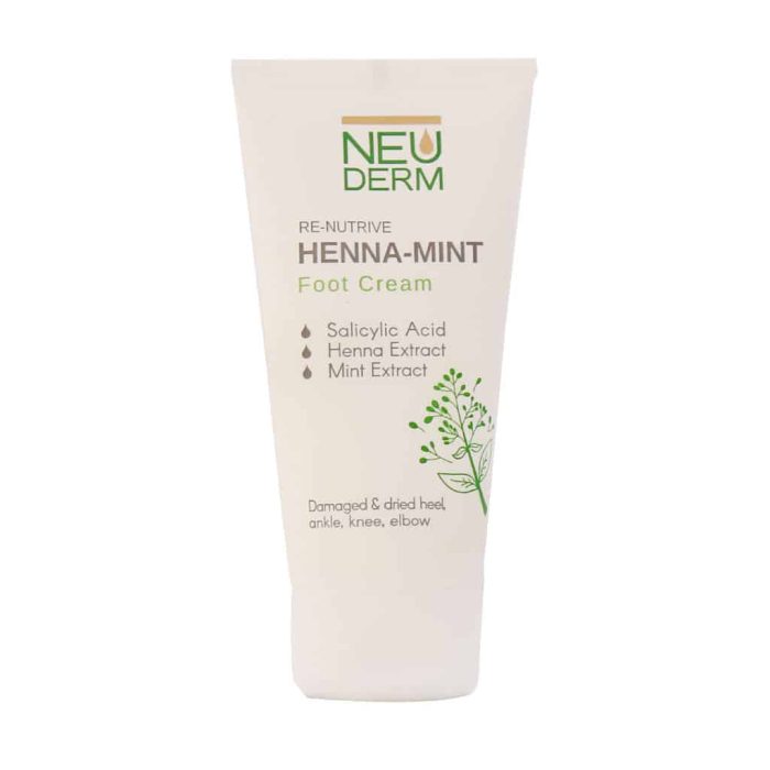 Neuderm Re Nutrive Henna Mint Foot Cream 50 ml 1