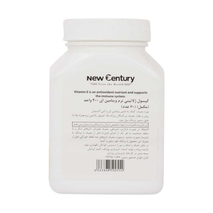 New Century Vitamin E 400 IU 60 Softgel