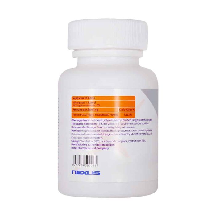 Nextyle Vitamin E 400 IU