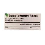 Norm Life Biotin 1 Mg 60 Coated