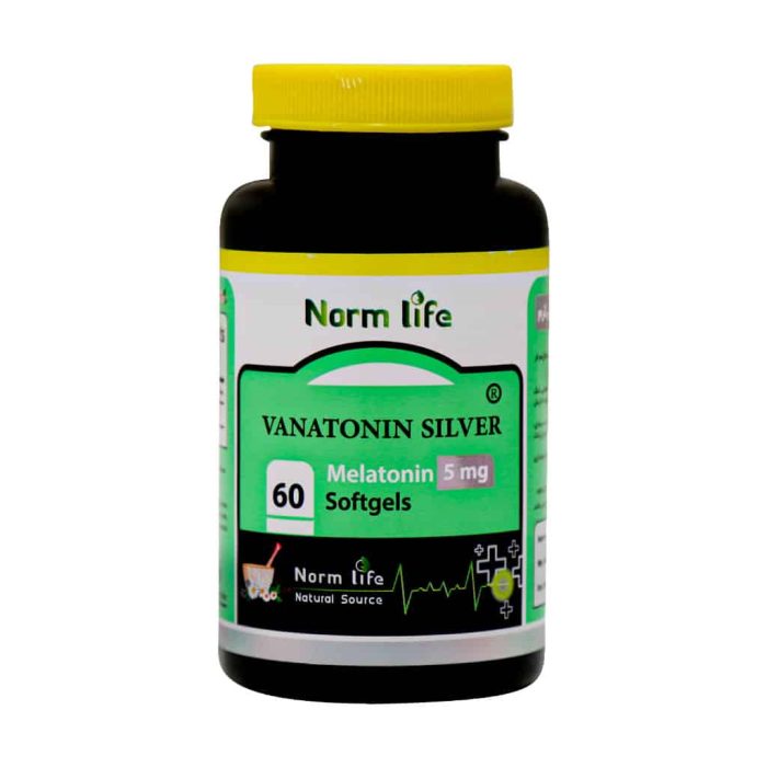 Norm Life Vanatonin Silver 60 Softgel