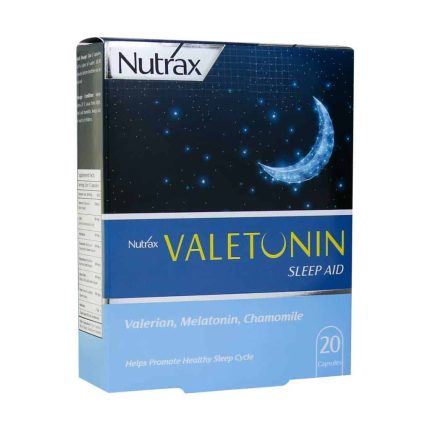 Nutrax Valetunin Sleep Aid 20 Capsule