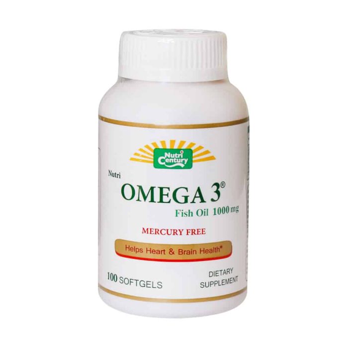 Nutri Century Nutri Omega 3 Softgels