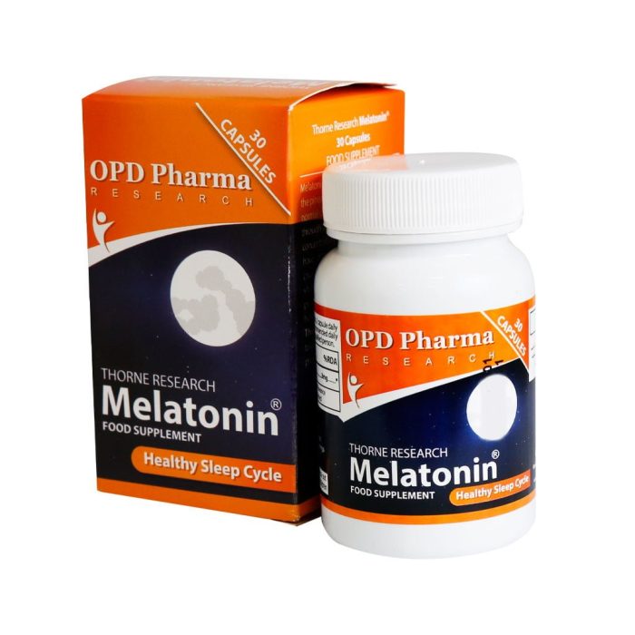 OPD Pharma Thorne Research Melatonin 30 Capsule