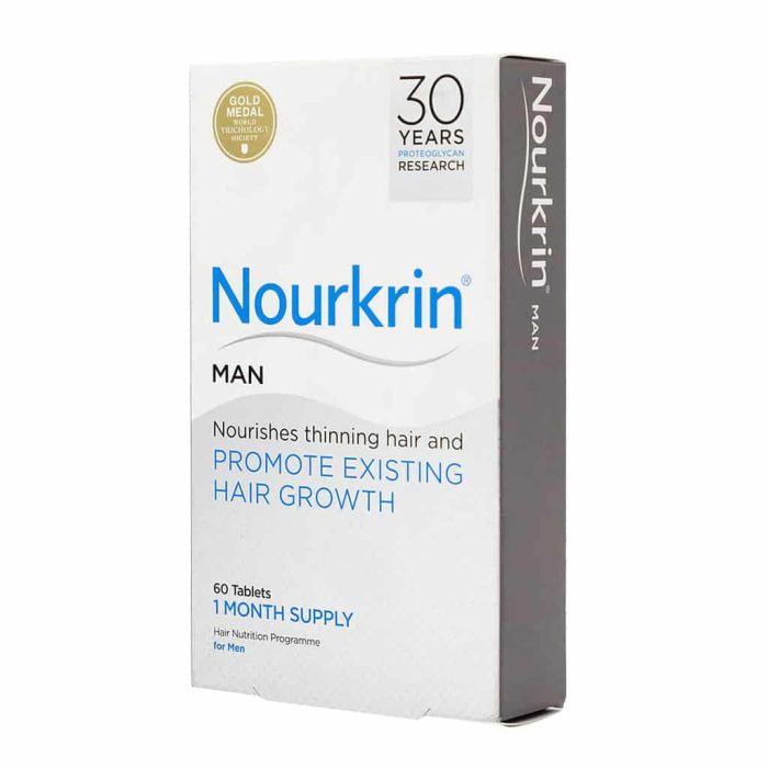 Pharma Medico Nourkrin Tablets for Men 60 Tabs