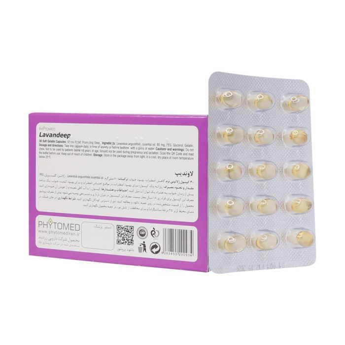 Phytomed Lavandeep 30 Softgels