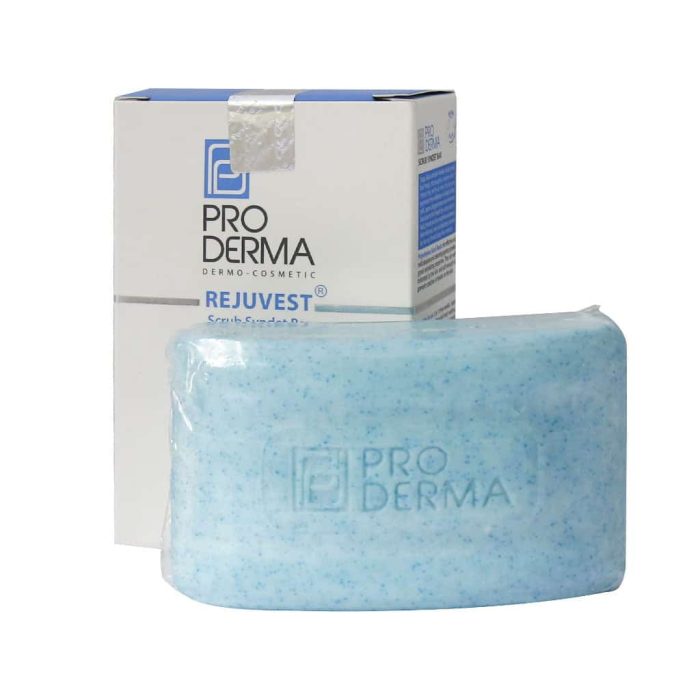 Proderma Rejuvest Scrub Syndet Bar 100 g