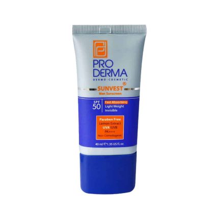 Proderma Sunvest Men Sunscreen SPF50 40 ml 2