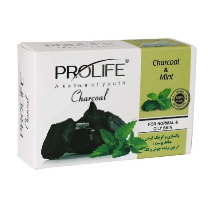 Prolife Charcoal and Mint Soap 100 gr