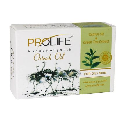 Prolife Ostrich Oil and Green Tea Extract Soap 100 gr