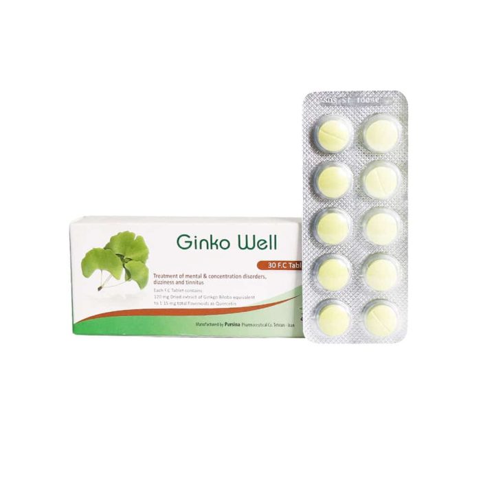 Pursina Ginko Well 30 Tablet