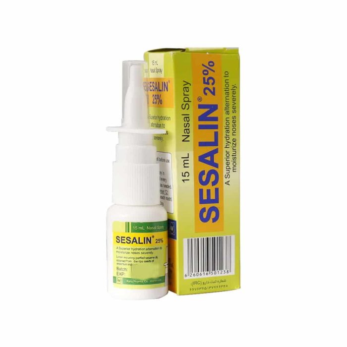 Raha Sesalin 25 Nasal Spray 15 ml