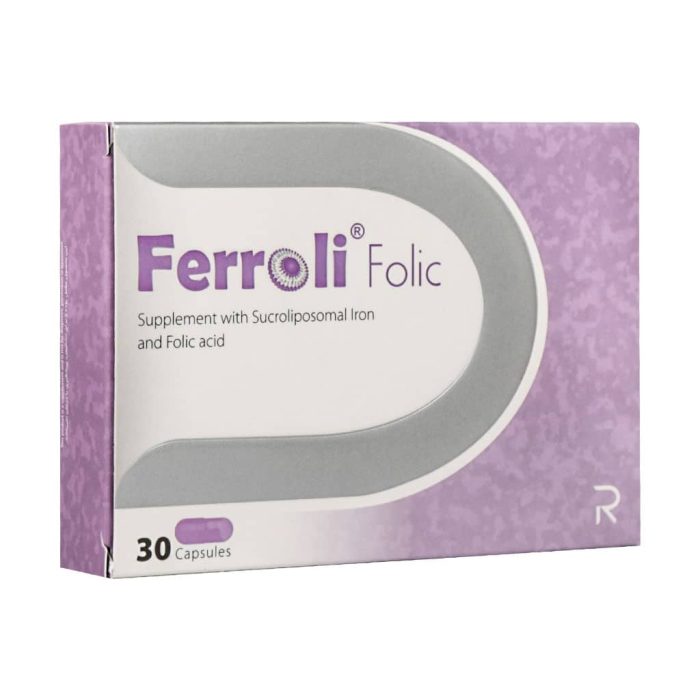 Rastagene Ferroli Folic 30 Cap