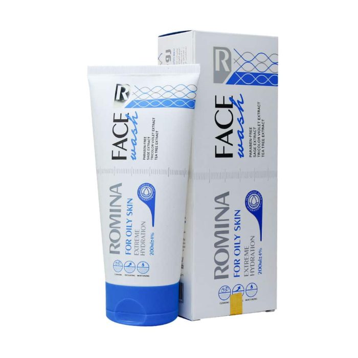 Romina Face Wash gel Extreme Hydration for Oily Skin 200ml