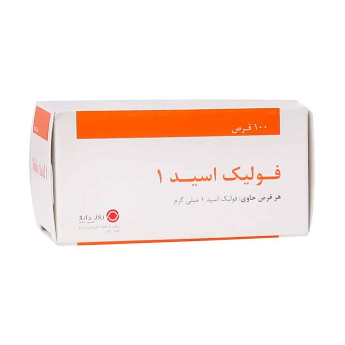 Rouz Darou Folic Acid 1 mg 100 Tab