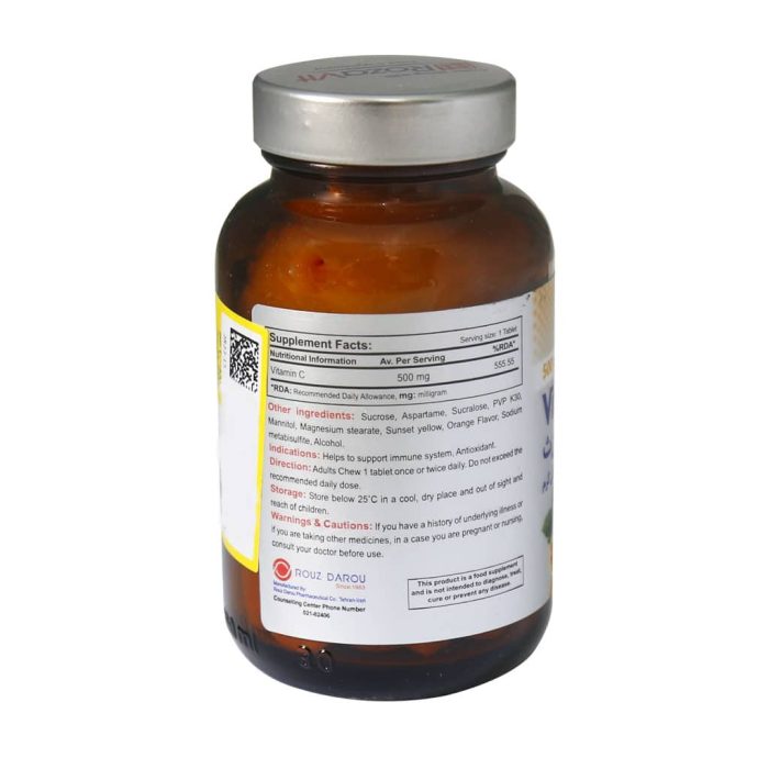 Rozavit Vitamin C 500 Mg