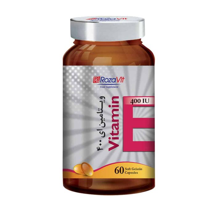 Rozavit Vitamin E 400 IU 60 Caps 2