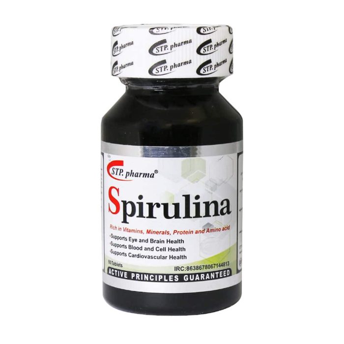 STP Pharma Spirulina 60 Tabs