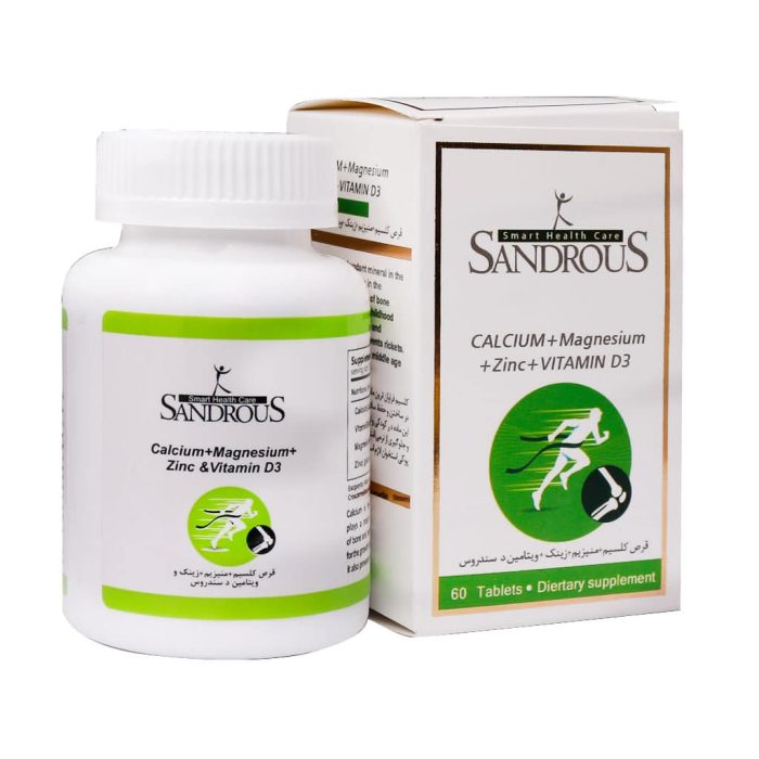 Sandrous Calcium Magnesium Zinc Vitamin D3