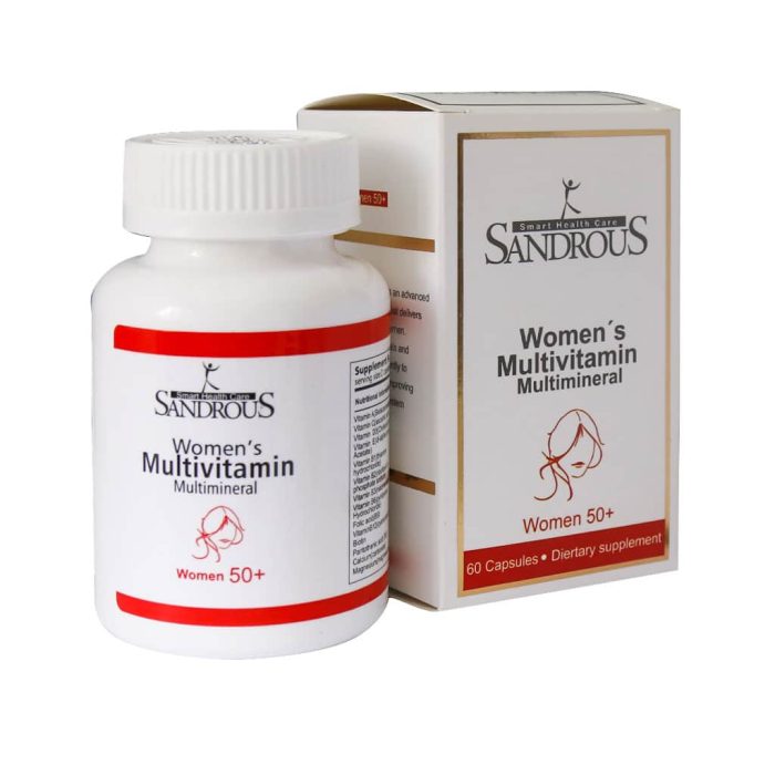 Sandrous Women 50 Multivitamin Multimineral 60