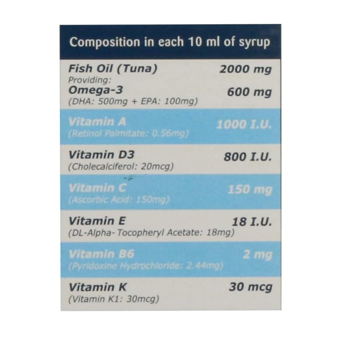 Sanostol Omega 3 Syrup