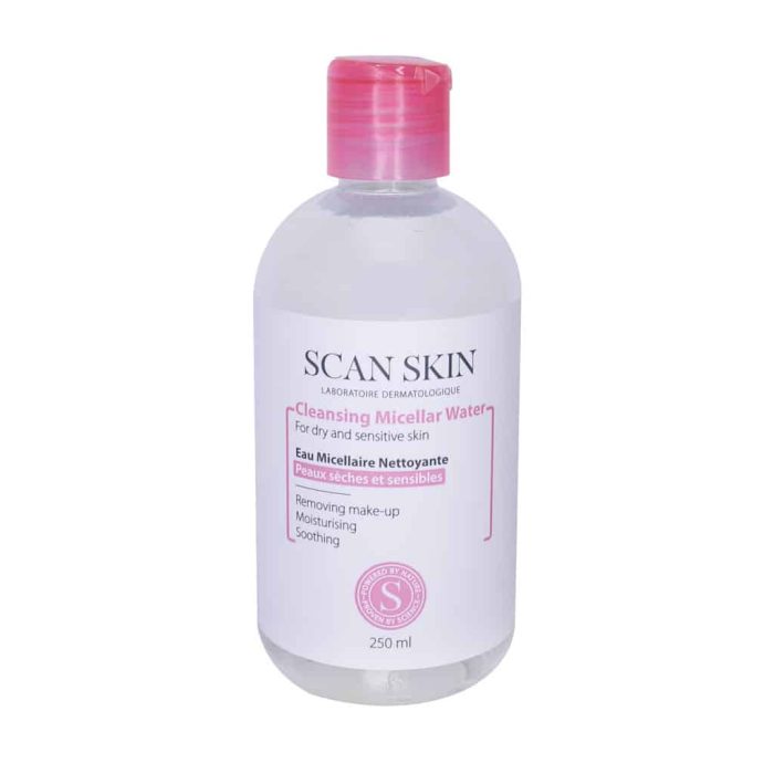 Scan Skin Cleansing Micellar Water For Dry And Sensitive Skin 250 ml