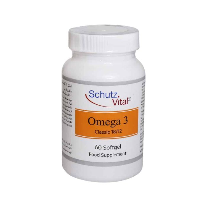 Schutz Vital Omega 3 Classic 60 Softgel 1