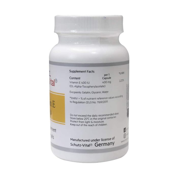 Schutz Vital Vitamin E 400 IU